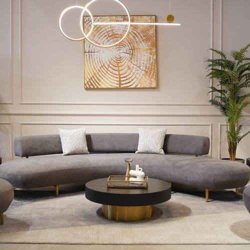 Luxury Nuyak Upholstered Sofa Set - طقم كنب فاخر منجد بنوياك
