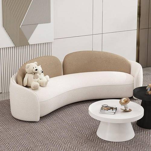 كنبة عصرية منحنية بتصميم مودرن – Curved Modern Sofa