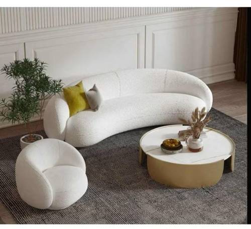 Modern Boucle Sofa Set - كنب بوكليه عصري