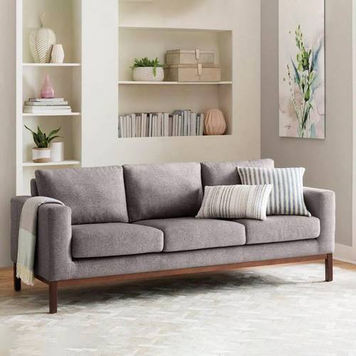 كنبة رمادية فاخرة بتصميم عصري 🛋️ - Modern Design Luxury Grey Sofa