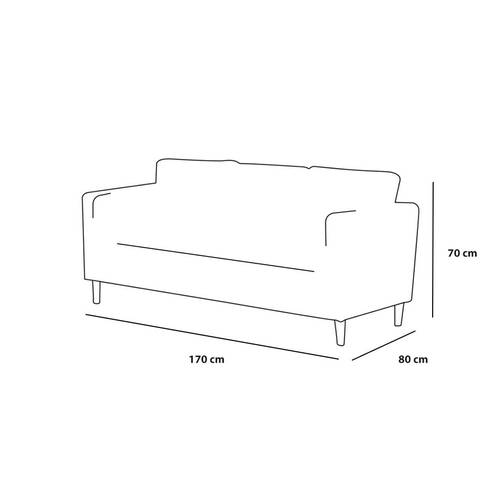 كنبة ثنائية - Two Seater Sofa
