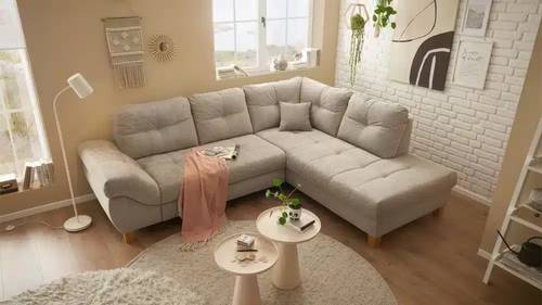 كنبة زاوية على شكل L - L-shaped Corner Sofa
