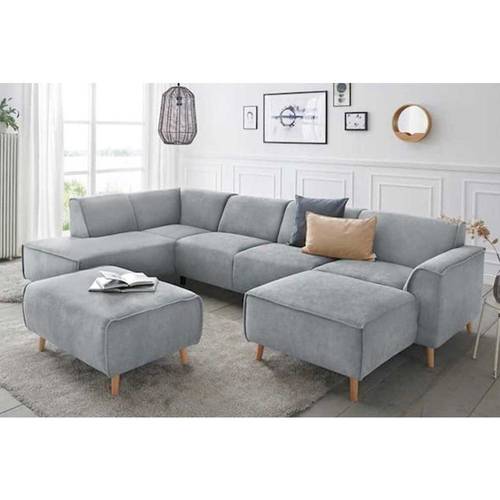 كنبة مودرن شكل L - Modern L-shaped Sofa
