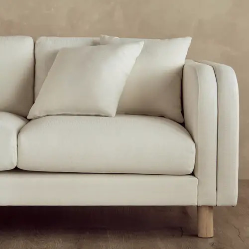 كنبة قماش 3 مقاعد - روستيك - Rustic 3-Seater Fabric Sofa