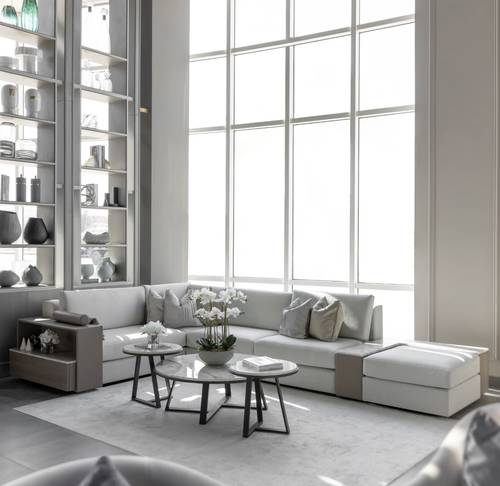 Modern Paris 2-Piece Sectional Sofa Set - باريس طقم كنب زاوية عصري قطعتين