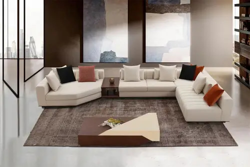 ركنة أليورا الفاخرة - Allura Luxury Corner Sofa
