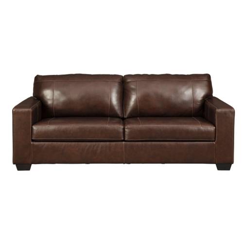 Santorini Queen Bi-Sectional Leather Sofa - أريكة جلد سانتورين كوين ثنائية
