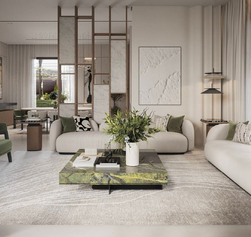 Modern Luxury 5-Piece Sofa Set - طقم كنب مودرن فاخر 5 قطع