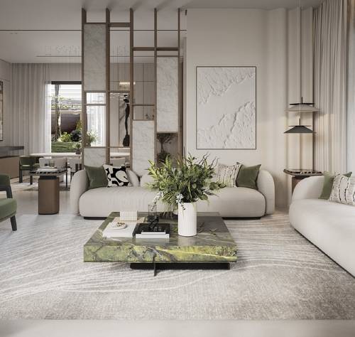 طقم كنب مودرن فاخر 5 قطع Modern Luxury Sofa Set