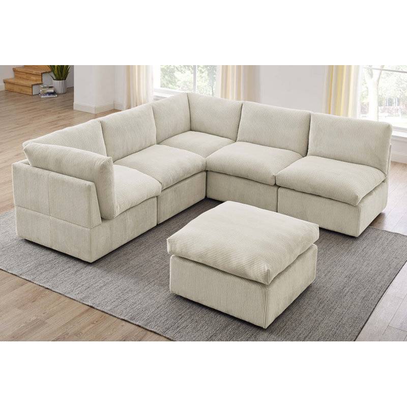كنب زاوية فاخر بتصميم عصري - للراحة المثالية 🛋️ - Modern Design Luxury Corner Sofa - Perfect Comfort 🛋️