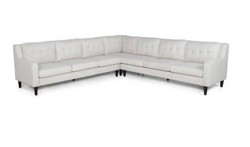 Modern Design Swedish Wood Luxury Sofa - كنبة فاخرة بتصميم عصري من خشب السويدي
