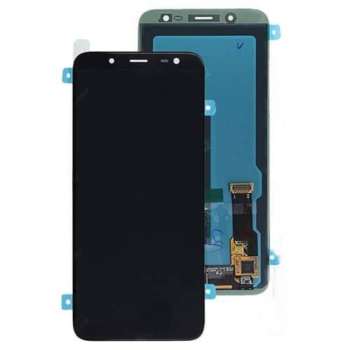 شاشة جلكسي J6 بلس و j4 كور و j4 بلس نوع oled رقم موديل الجهاز j610 و j415 و j410