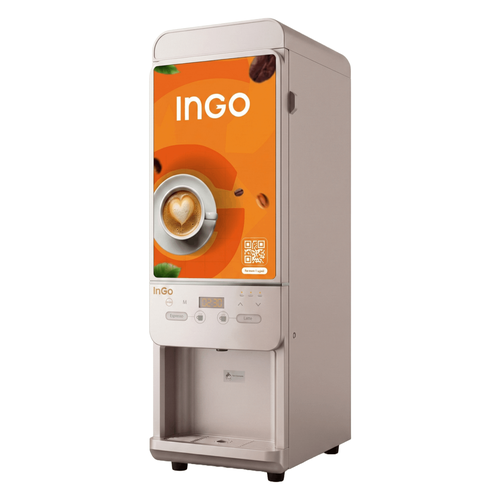 ماكينة قهوة 2 مشروب اوتوماتيكية INGO