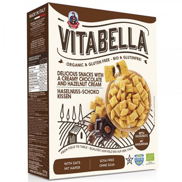 Chocolate Hazelnut Pillows snack - Vitabella