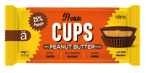Nano Supps Protein Cups with Peanut Butter Filling