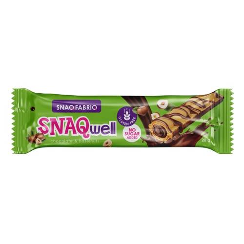 Protein Wafer with Milk Chocolate & Hazelnuts - Snaq Fabriq