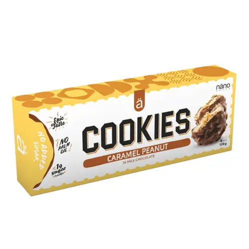 Cookies with Caramel Peanuts & Milk Chocolate - Nano - Nano