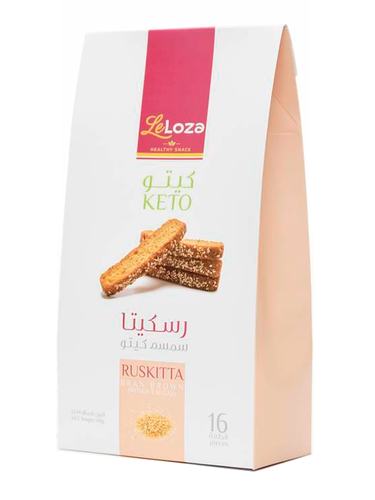 شابورة بالسمسم مناسبة للكيتو و للحمية منخفضة الكاربوهيدارت - لي لوزا