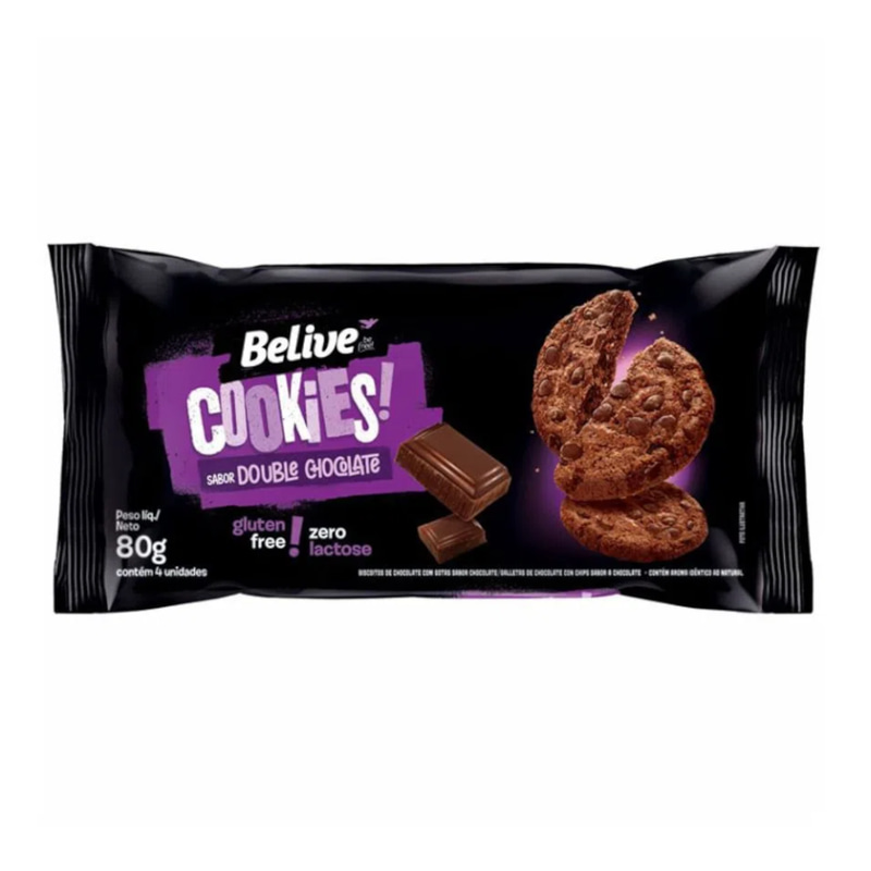 Cookies Double Chocolate Gluten Free Dairy Free- Believe