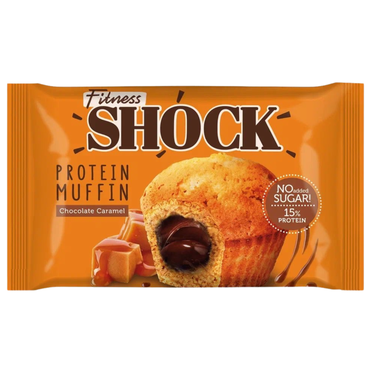 Protein Muffin Sugar-Free Chocolate Caramel flavored - Shock