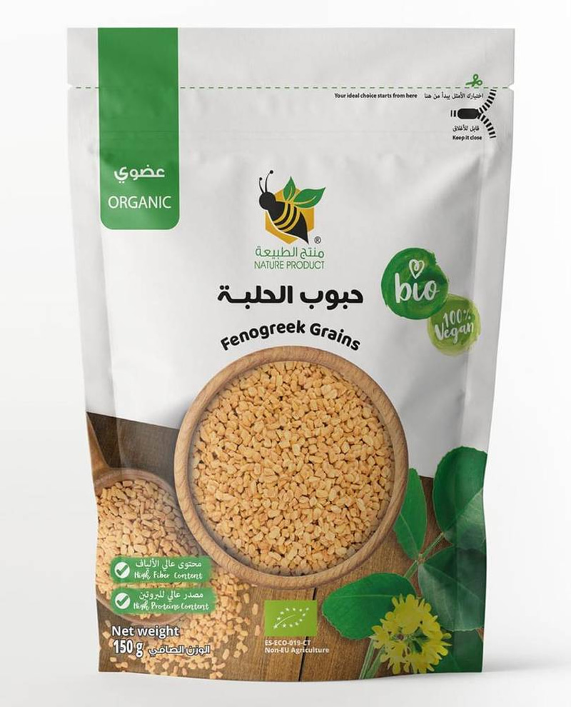 Organic Fenogreek Grains - Nature Product