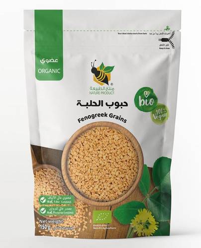 منتج الطبيعة - حبوب الحلبة العضوية