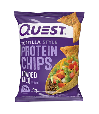Protein Chips Tortilla Style Taco flavor - Quest 