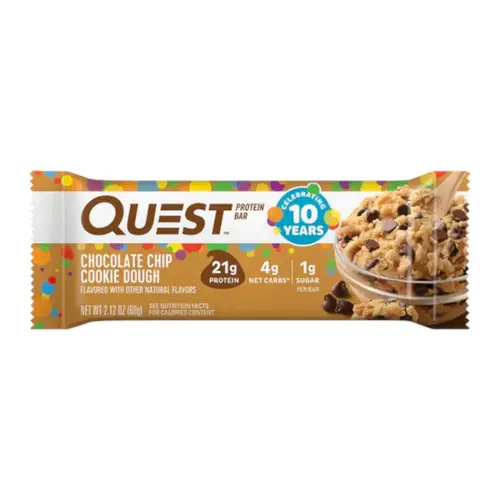 Protein Bar Chocolate Chip Cookie Dough - Quest