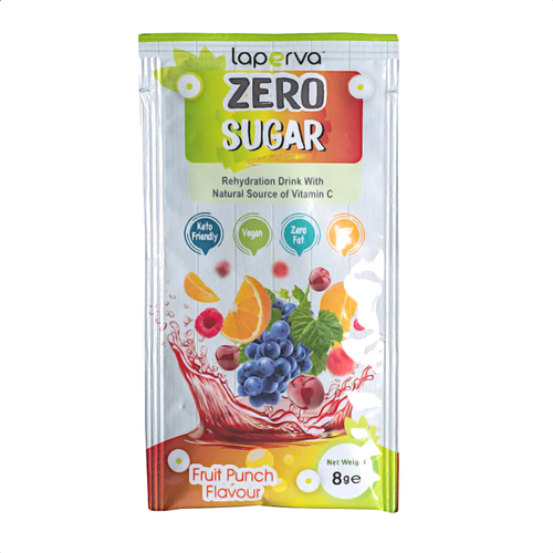 Instant Powder Drink without Sugar with Vitamin C Fruit Punch Flavor - Laperva