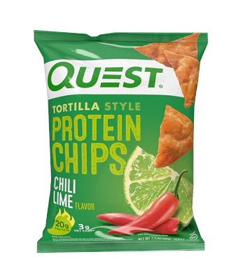 Protein Chips Tortilla Style Chili Lime flavor - Quest 