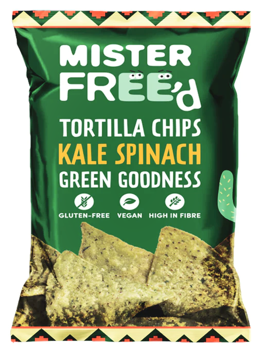 Crispy Tortilla Chips Spinach Kale - Mister Freed