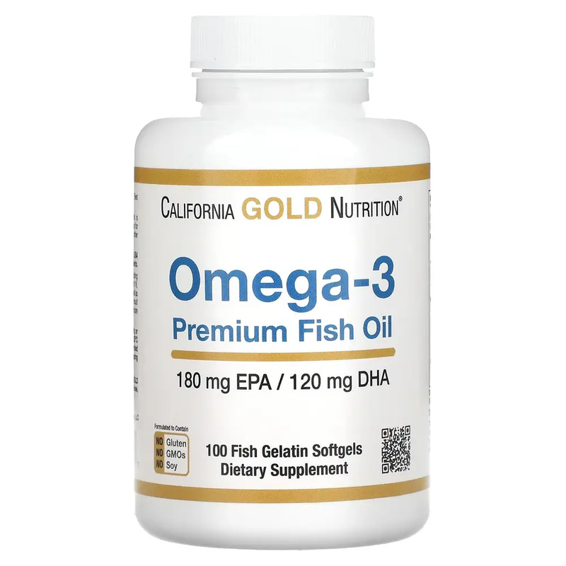 Omega-3 Premium Fish Oil - California Gold