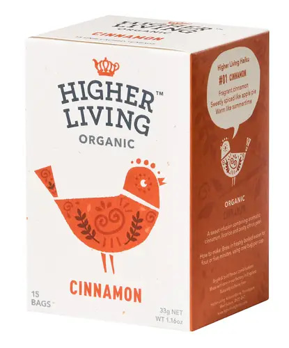 Organic Cinnamon Tea - Higher Living