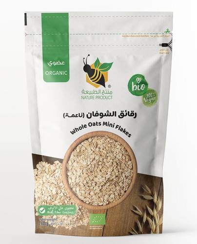 منتج الطبيعة - رقائق الشوفان العضوية الناعمة العضوية 