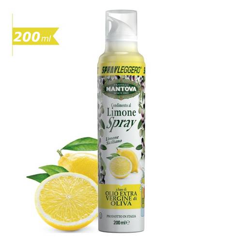 Organic 100% Extra Virgin Olive Oil with Lemon - Mantova
