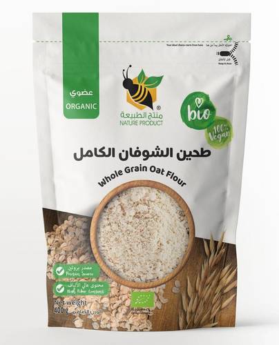 منتج الطبيعة - طحين الشوفان الكامل العضوي