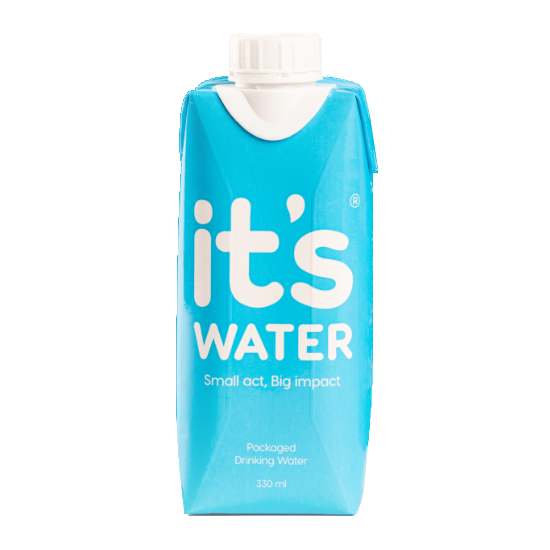(Its Water 330ml Carton (18pcs