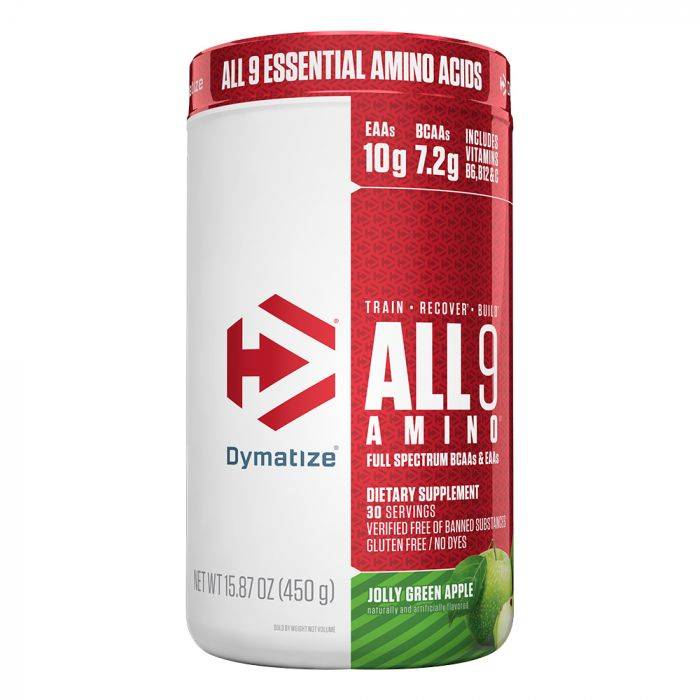 Dymatize - All 9 Amino Powder Green Apple 30 Servings
