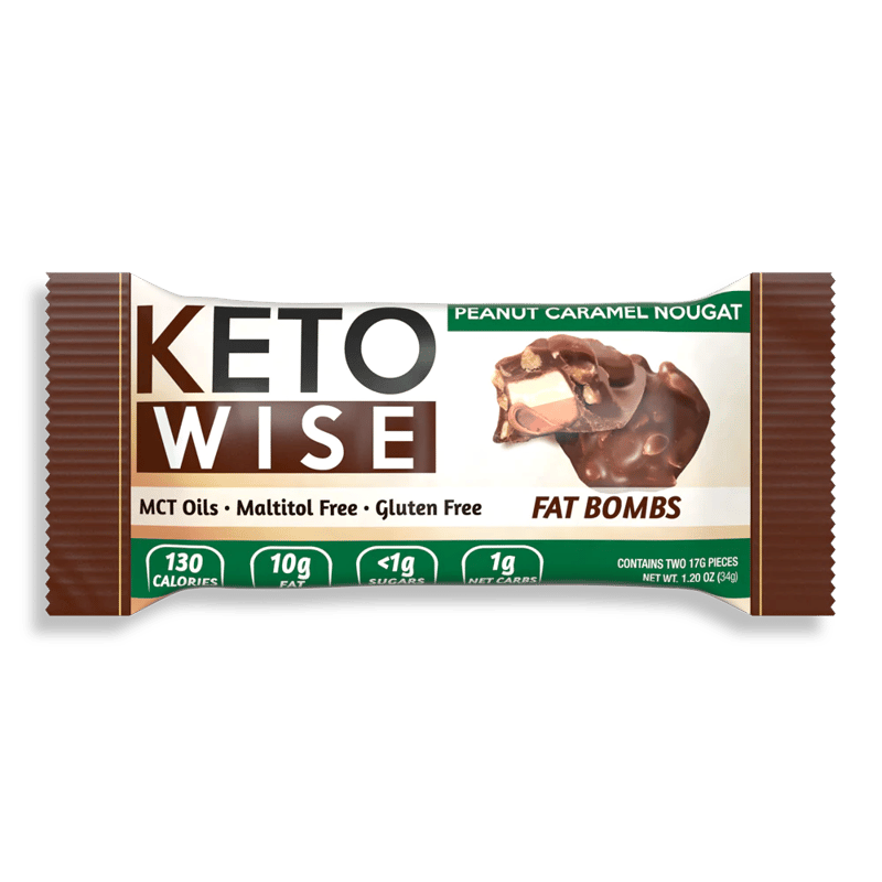 Peanut Caramel Nougat - Keto Wise