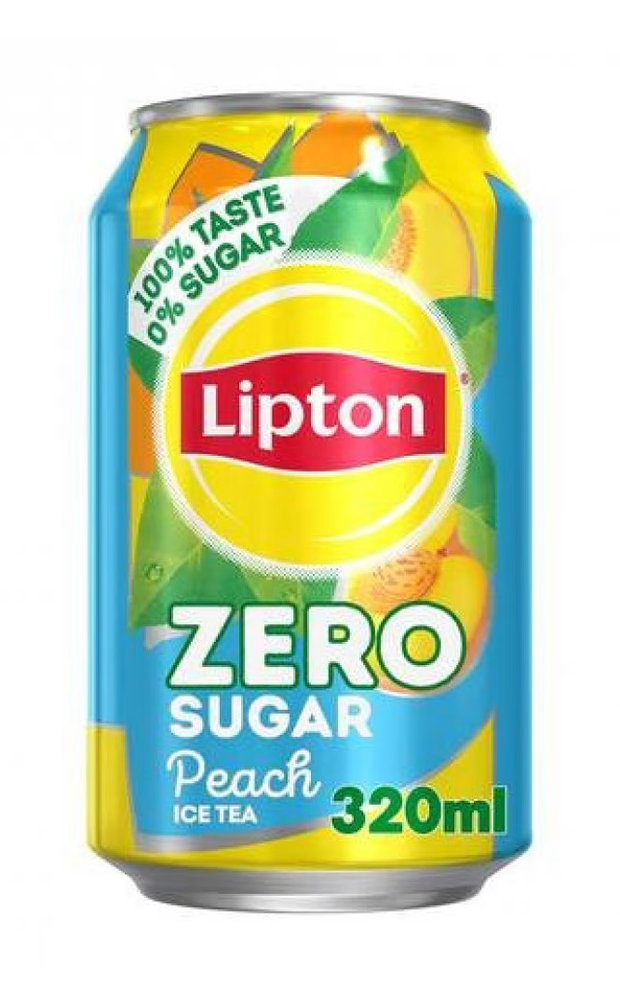 Ice tea peach zero sugar 320ml - Lipton 