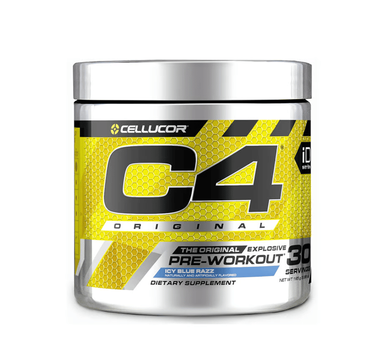 C4 - Pre Workout Ice Blue Razz - 30 Servings 