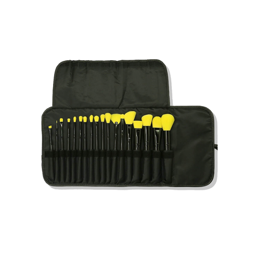 مجموعة فرش كارا دو 18 قطعة Yellow Brush