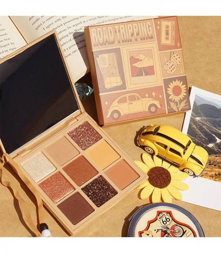 Kara Duo Road Tripping Eyeshadow Palette ES126 Multicolor