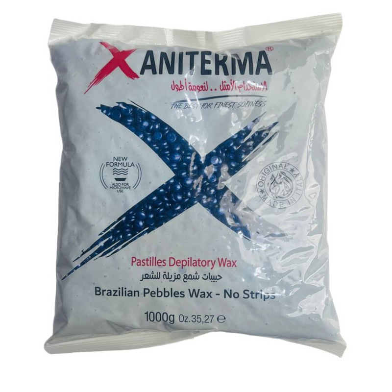 Brazilian Blue Pebbles Wax No Strips 1000g