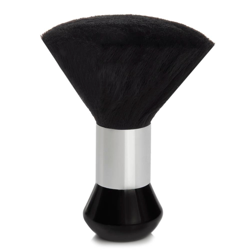 Hair Cleaning Brush Extra Soft Lightweight Barber Brush Black