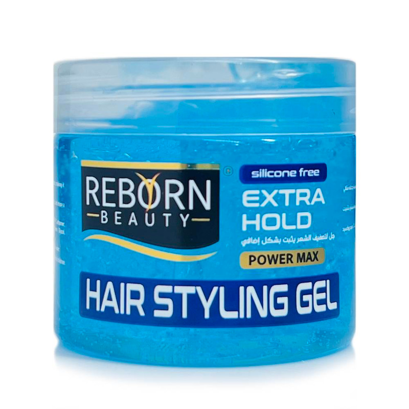Hair Styling Gel -Extra Hold Silicone free - Reborn Beauty 300ml