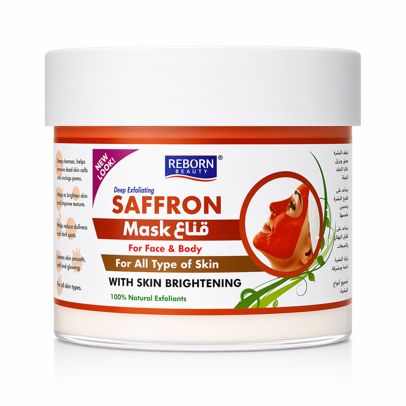Reborn Clay Mask with Saffron Skin Brightening 500ml