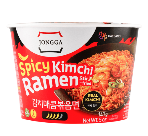 SPICY KIMCHI RAMEN STIR-FRY 