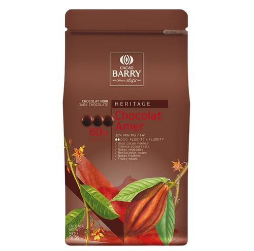 DARK CHOCOLATE COUVERTURE (AMER 60%) 