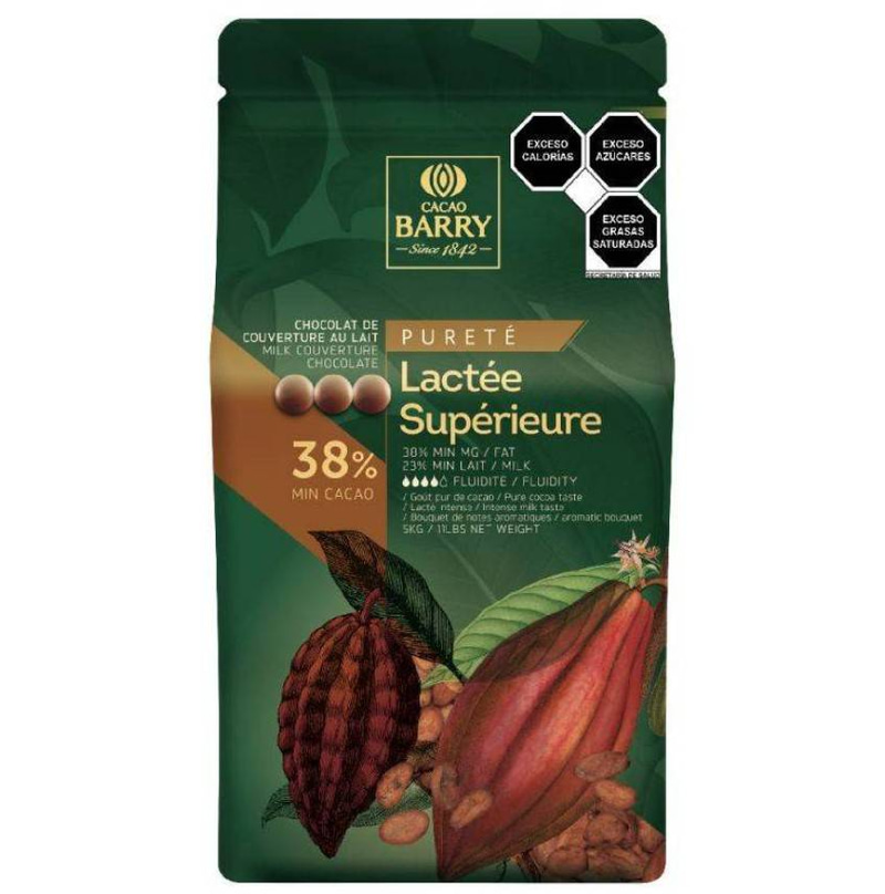 MILK CHOCOLATE COUVERTURE (SUPERIEURE 38%) 